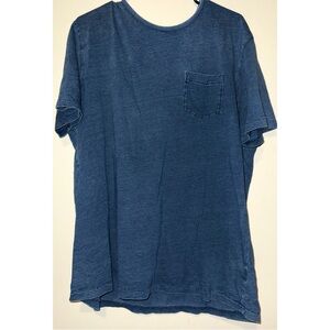 Polo Ralph Lauren Blue Short Sleeve Pocketed Cotton Tee